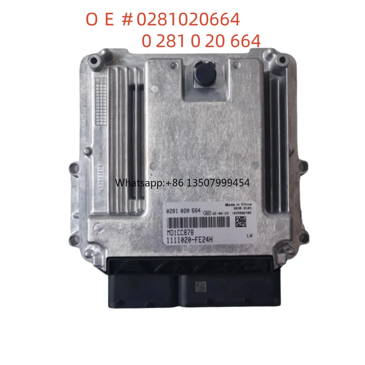 high quality 0281020664 0281 020 664 Engine Computer Board Electronic Control Unit ECU for ISUZU