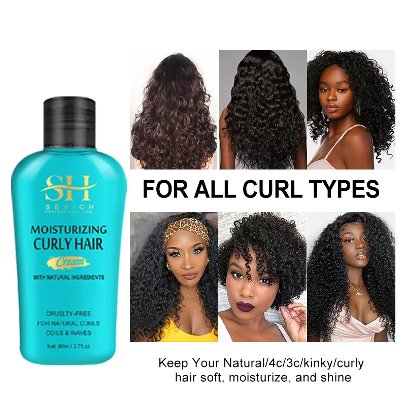 Curly hair care Styling Hair Moisturizing set Natural Curl Boost Hair Bounce Hair Elastic Cream Styling Enhancing Hair Care images - 6
