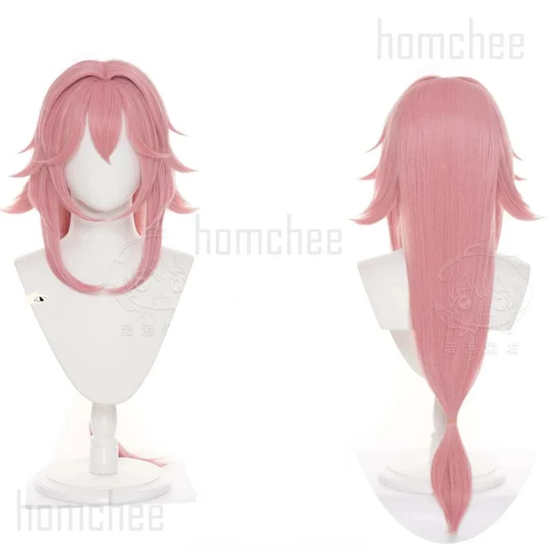 Yae ata ko Cosplay Costume pour femme, Guuji, ensemble complet, tenues de paupières, robe, perruque, oreilles, queue trempée