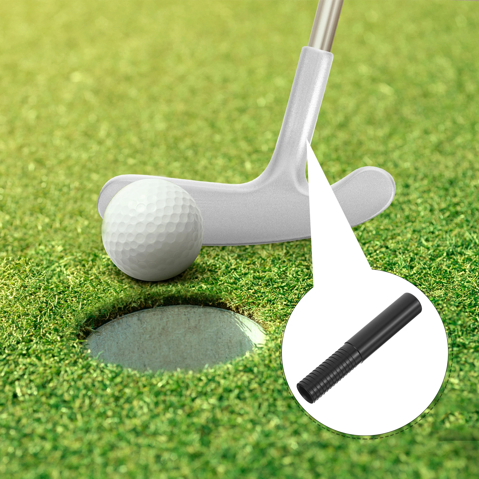 

Golf Club Extension Rod 0.56 Inch Steel 5cm Lengthened Shaft Extenders Durable Stainless Metal Golf Supplies Lightweight Easy