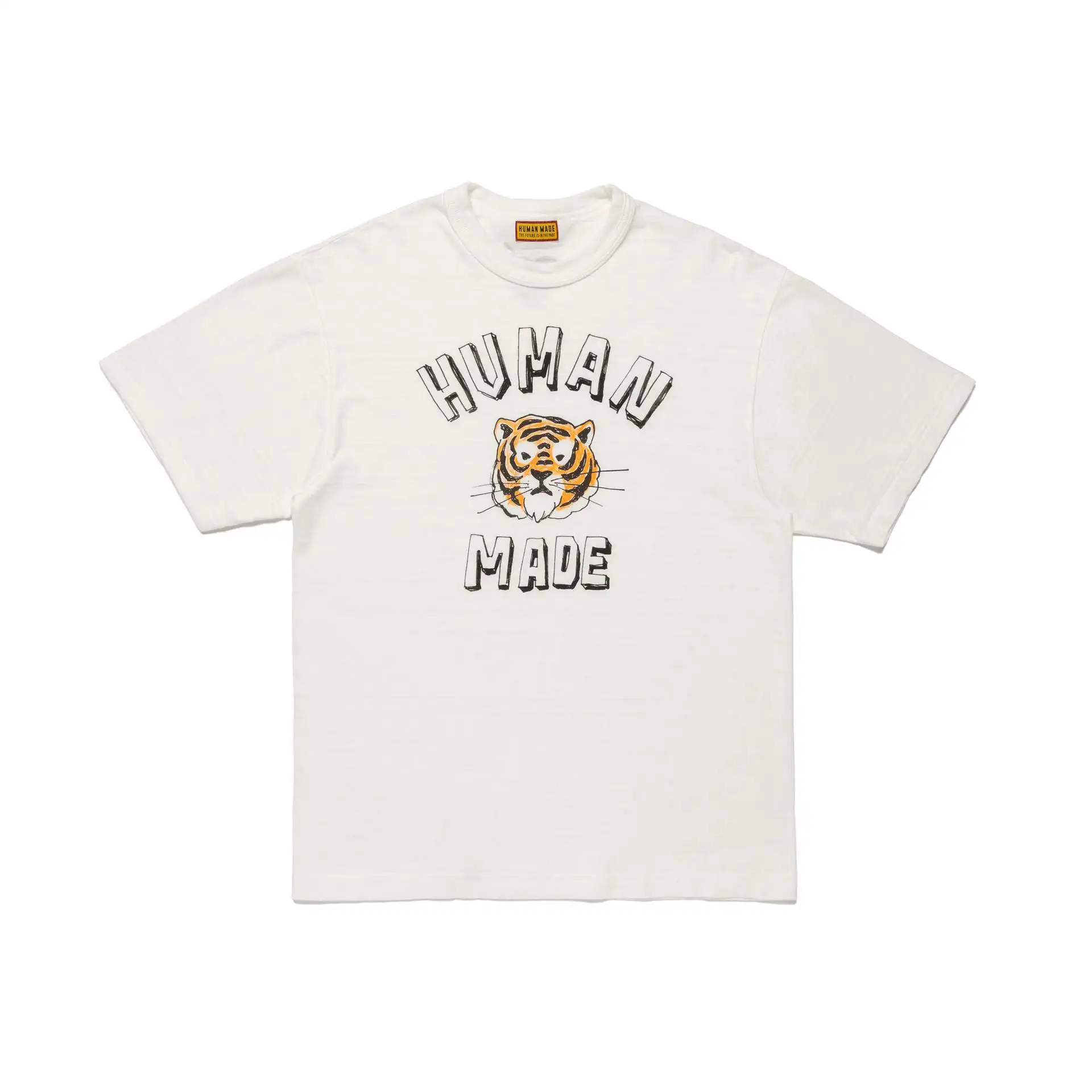 2026 Spring/Summer New HUMAN MADE 25AW Cute Animal Printed Short Sleeved T-shirt for Men and Women Loose Casual Top