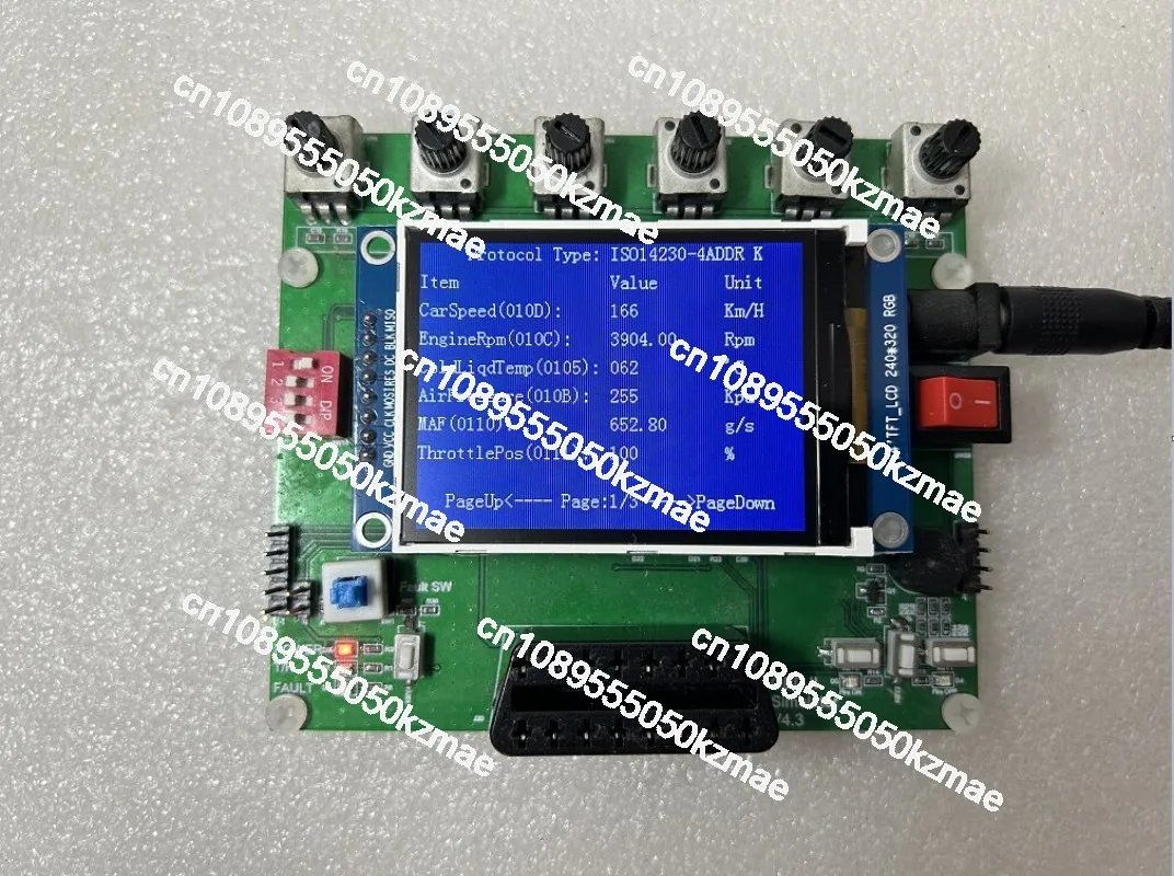 For vehicle OBD/ECU/J1939 emulator /ELM327 test development/vehicle to everything