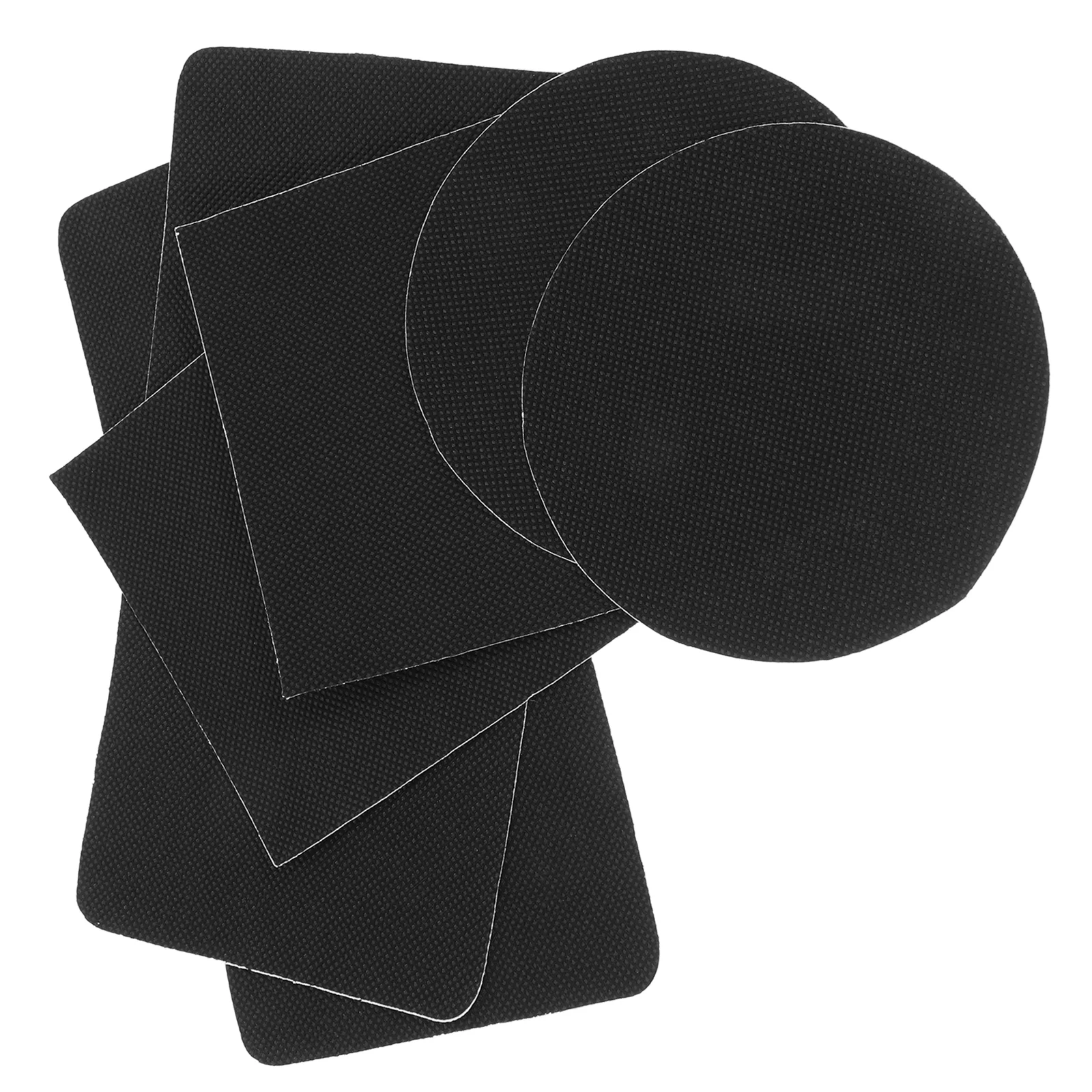 6 Sets Trampoline Repair Kit Self Adhesive Patch Versatile Shapes 3 Styles Rectangular Square Circular Fix Holes Tears