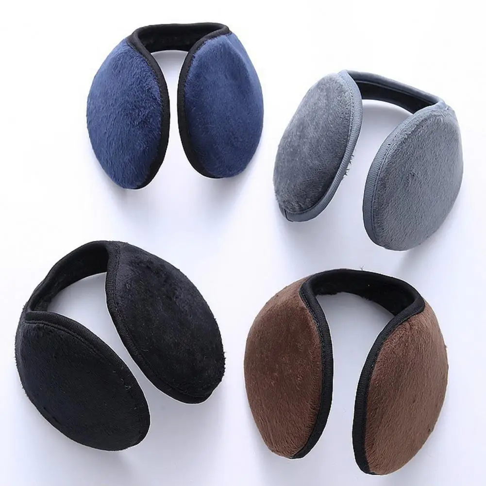 男性と女性のための厚い豪華なイヤーマフ,防風,滑り止め,しっかりとした,屋外スキー,装飾的なイヤーウォーマー,冬