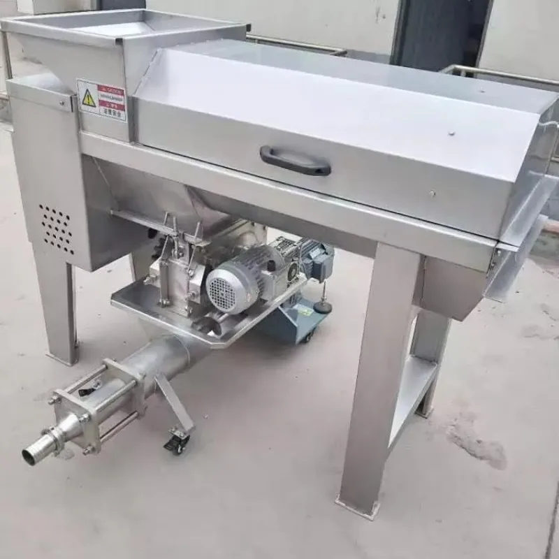 Druivenstemming en verpletterende fruit- en groentepersmachine