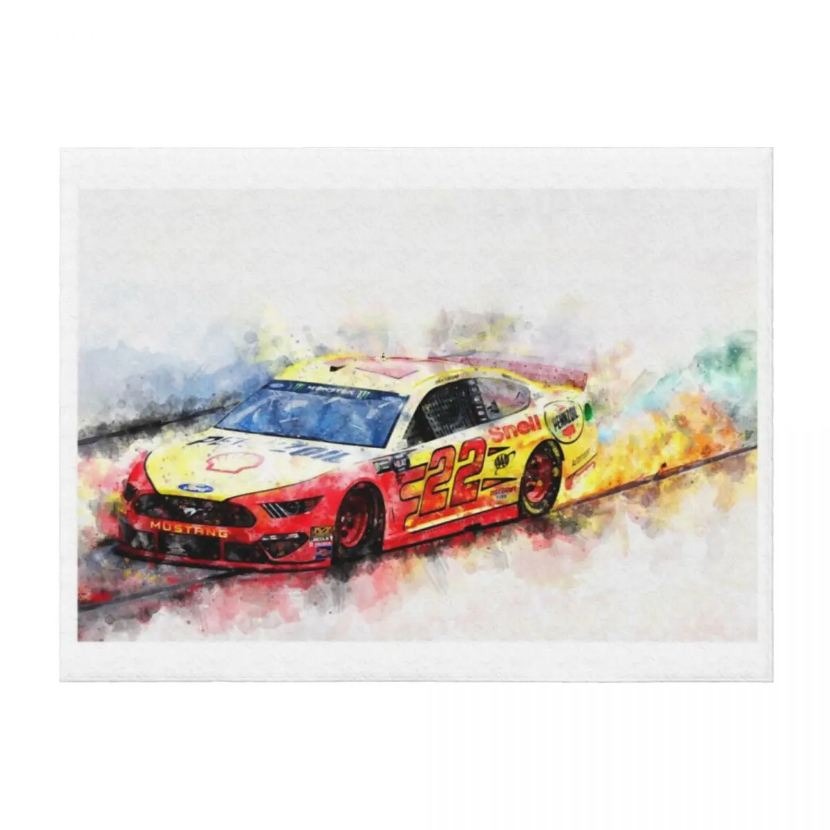 

Joey Logano on Fire Throw Blanket Bed covers Moving For Sofa Thin For Baby Blankets