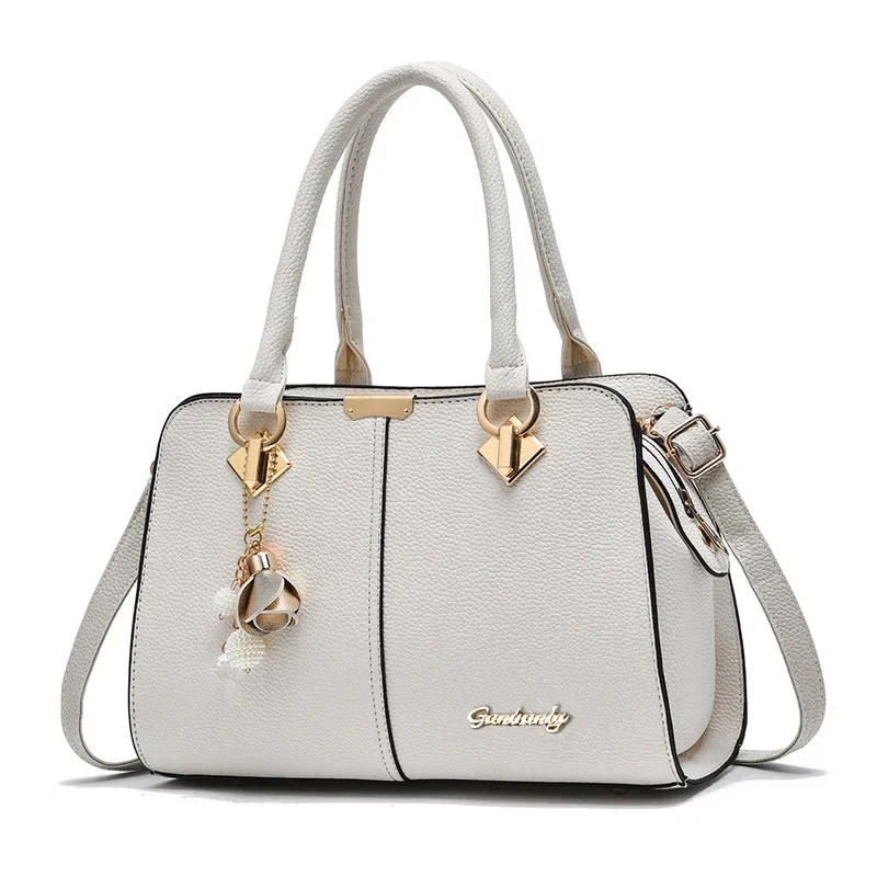 2024 Winter New Fashion Middle-aged Mom Bag Large Capacity Handbags Simple Shoulder Crossbody Bags