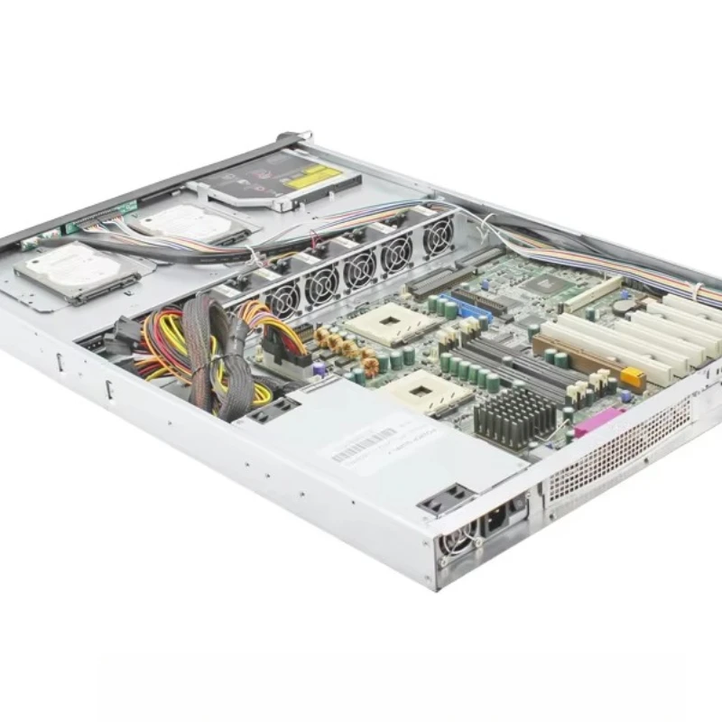 Depth 65cm 1U 4 Bracket Server Chassis Hot Swap Server Chassis Standard Rack Chassis