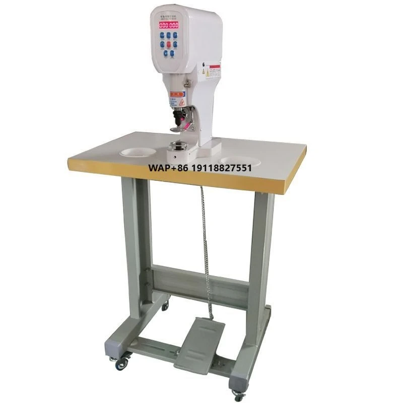 

679XY Automatic Snap Button Machine Semi-automatic Computer Anti-hand Button Machine for Clothing Buttoning
