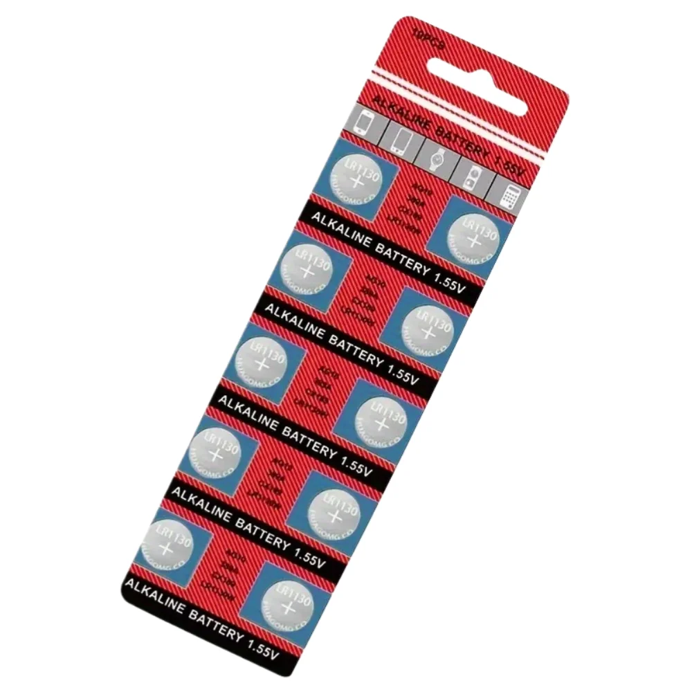 5-50Pcs AG10 1.55V Button Batteries LR1130 LR54 L1131 389A High Quality Alkaline Coins Cell Battery For Watch Toy Calculators