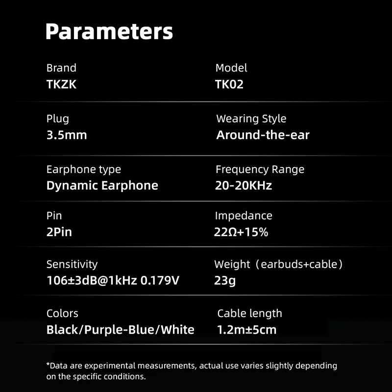 TKZK TK02 Dual Dynamic Headphones HiFi In Ear Monitor Earphones With 2Pin OFC Iem Cable Sport Noise Cancelling Gaming Headset
