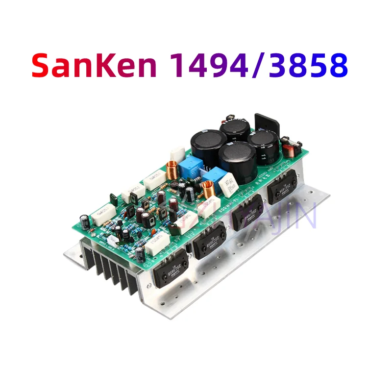 

Latest For SanKen 1494/3858 High Power HIFI Audio Amplifier Board Dual Channel 450W+450W Stereo Amp Mono 800W Amplifier Board