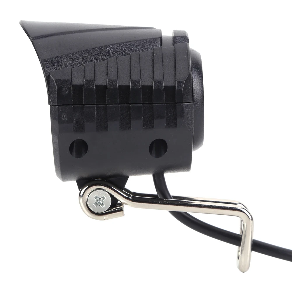 48V Electric Scooter LED Front Light High Brightness Headlight Built-in Horn Energy Saving Easy Installation Electric Bicycle Cy