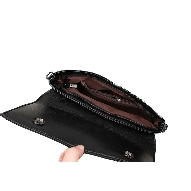 Spring Summer Versatile Portable Messenger Bag Soft Leather Large Capacity High Sense Middle-aged Mother Fashionable Exquisite