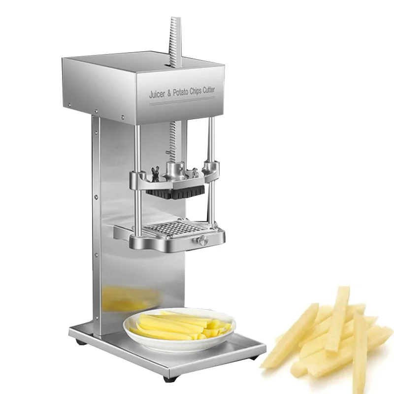 

New Electric Potato Chip Cutter French Fries Cutting Machine Commercial Juicer&French Fries Cutting Machine