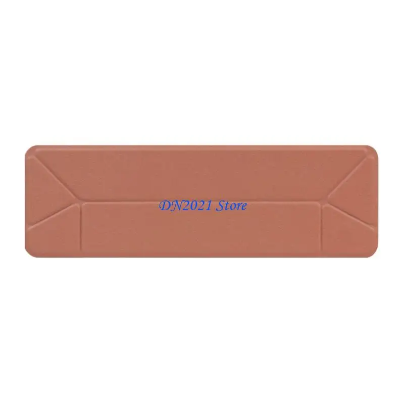 

F3KE Маленькая подставка для ноутбука для домашней студии, портативная складная складная из искусственной кожи с рассеиванием