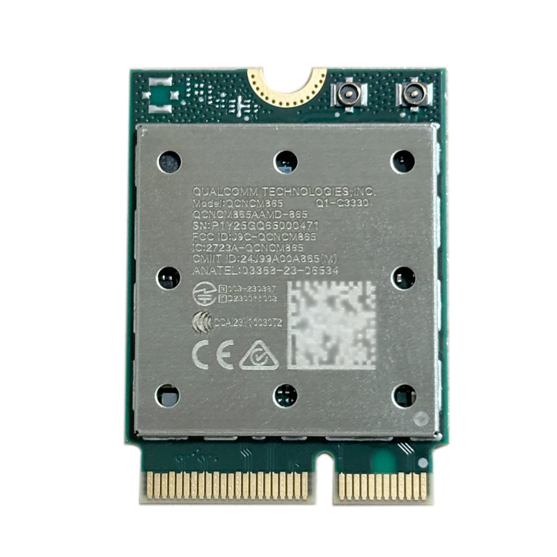 WiFi 7 QCNCM865 WI-FI 7 WIFI7 BT Combo-Modul Bluetooth 5.4 Bis zu 5,8 Gbps mit 4K QAM, Wi-Fi 7, Wi-Fi 6E, Wi-Fi 6 802.11ax
