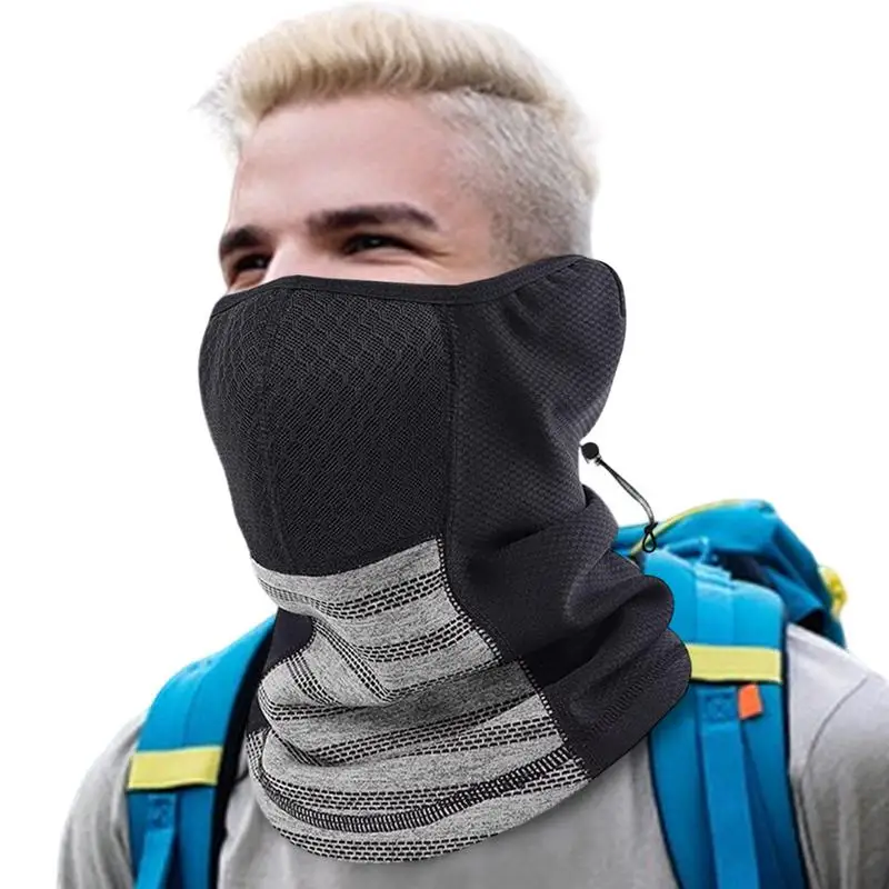 Neck Gaiter Outdoor Hiking Ski Windproof Face Scarf UV Protector Ski Scarf Winter Face Ear Warm Cover For Skiing Cycling