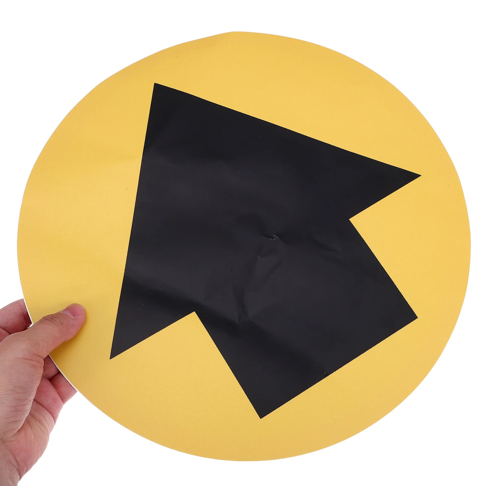 

5 Sheets Directional Floor Signs High Visibility Safety Warning Stickers for School Hospital Market Public Spaces