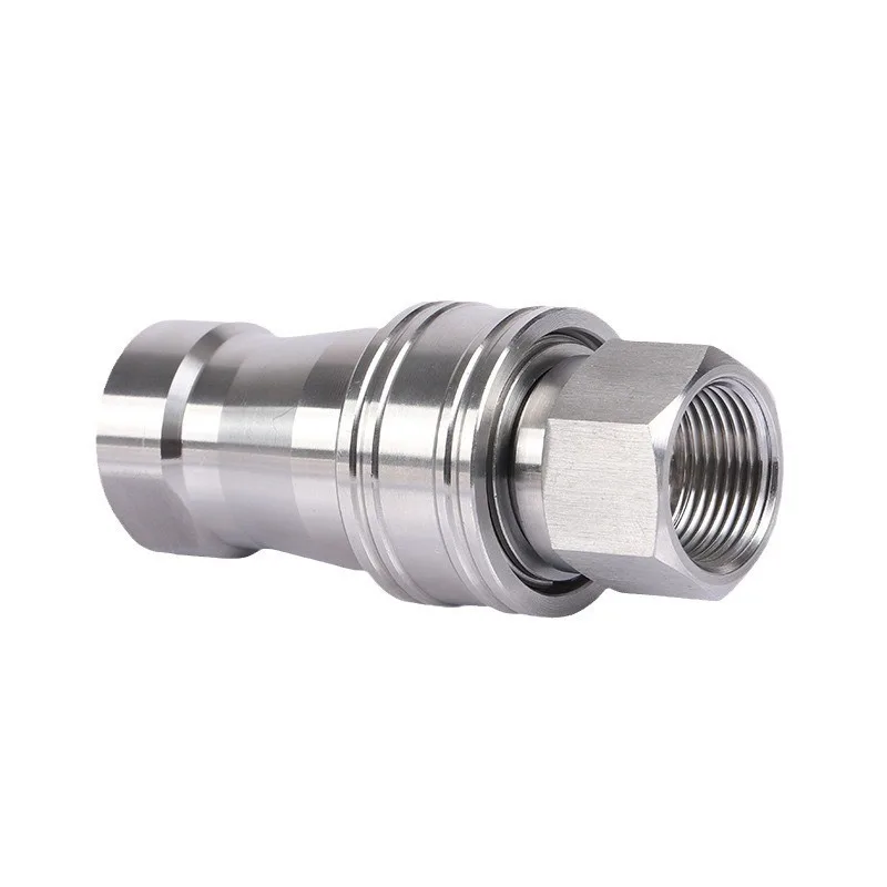 Open and Close Quick Connector Internal Thread Anti-rust Corrosion High Temperature Resistant Connector High Pressure  Connector