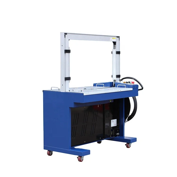 Guangdong Low Table Carton Box Packer Strapping Machine Packing Machine Automatic With Conveyor Line