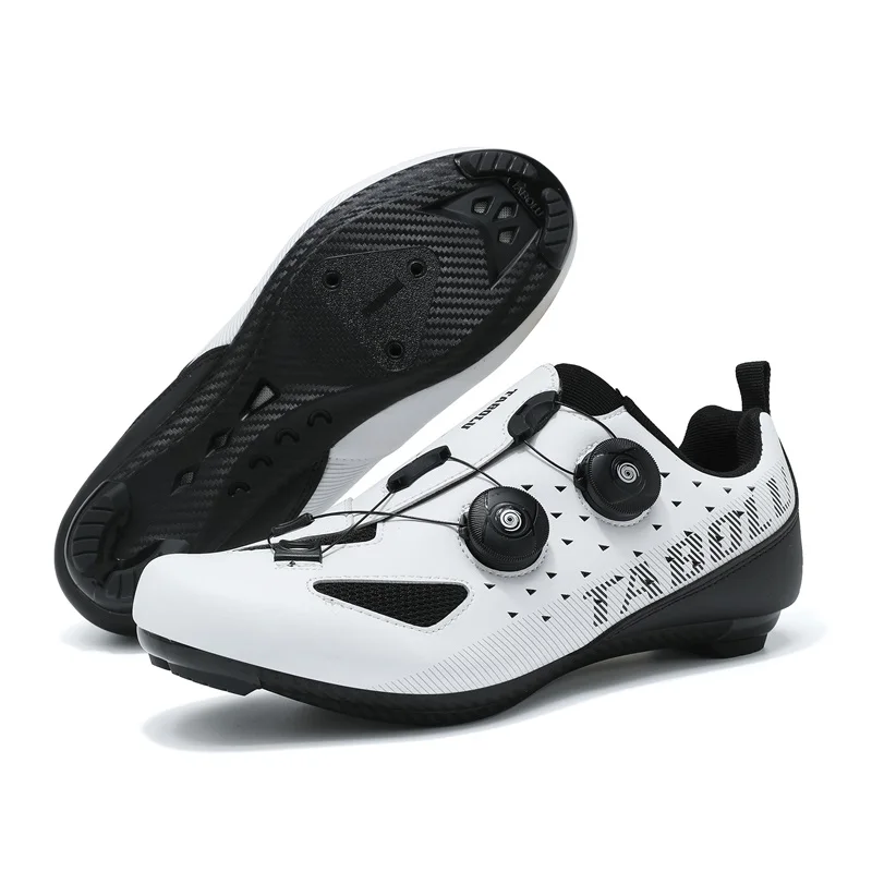 Road Cycling Shoes Flats Cleats Shoes Speed Cycling Sneaker Man Bike Shoes Women Self-Locking Non-slip Mountain Bicycle shoe spd