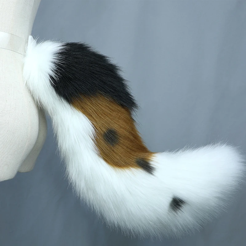 

Shepherd Tail Dog Wolf Tail Cosplay Plush Tail Cosplay Furry Tail Costume N7YF