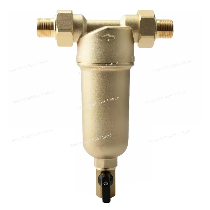 Full Copper Backwash Filter - Pre-Filtration System for Floor Heating & Hot Water Purification