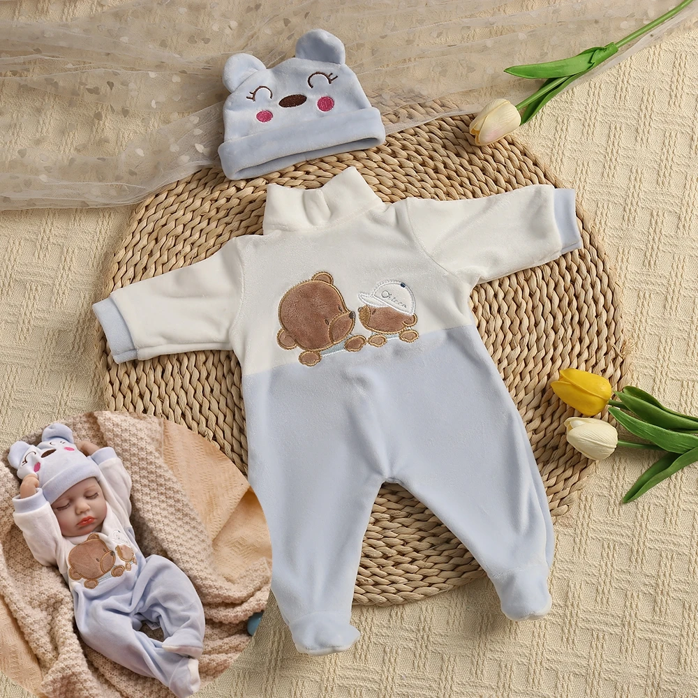 Vestiti della bambola del bambino vestiti adatti per 45cm Baby Doll 17 pollici Reborn Baby Doll vestiti accessori vestiti vestito per la bambola di generazione