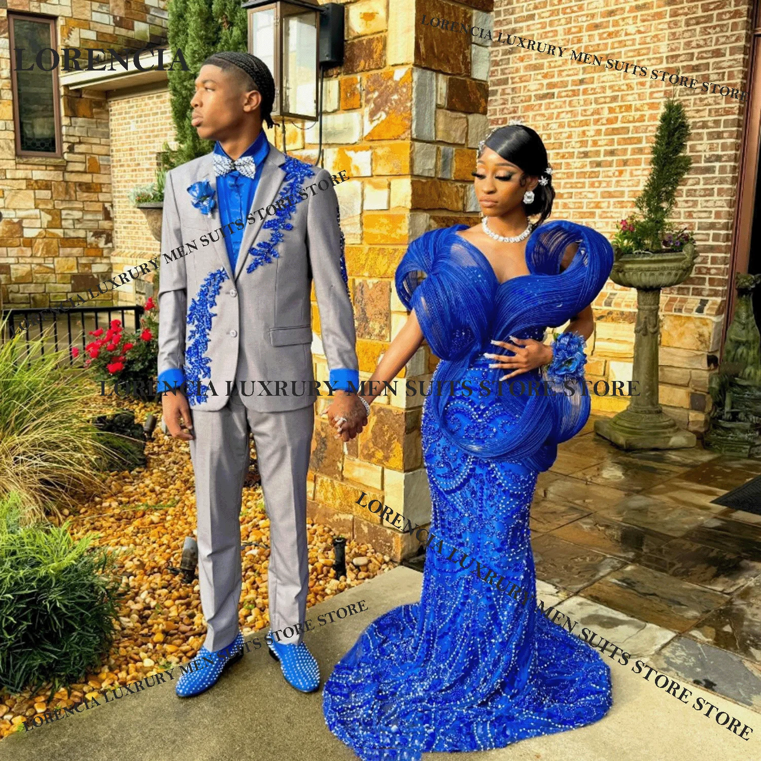 

Мужские костюмы с блестящими стразами для свадьбы, выпускного вечера, вечеринки, высококачественные блейзеры с кристаллами, 2-х предметные комплекты, смокинги, приталенный крой.