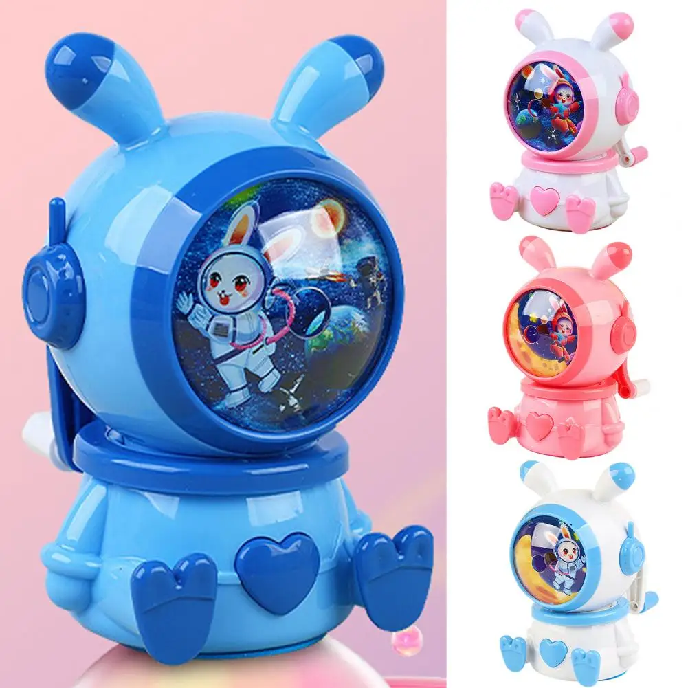 Portable School Sharpener Lightweight Kid Sharpener Non-slip Base Cartoon Hand Manual Sharpener  Quick Sharpening