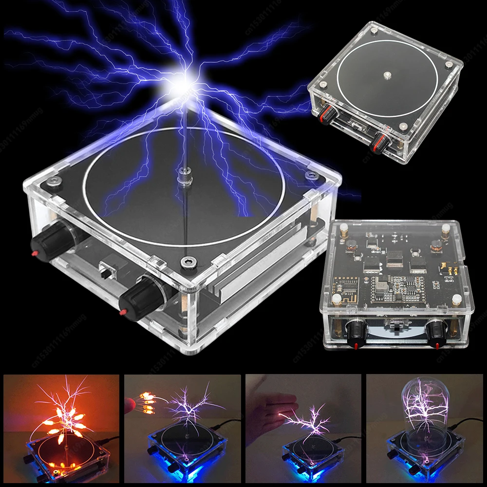 

Музыка для динамика с катушкой Тесла, многофункциональный сенсорный динамик с искусственной искровой дугой, плазменный динамик, инструмент для научного обучения, эксперимента