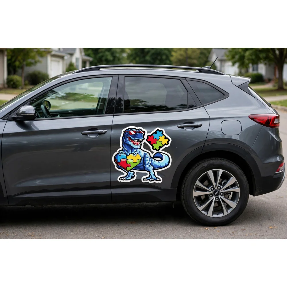 Sweet Cocker Spaniel Dog Vinyl Car Sticker Self Adhesive Decal for SUV Window and Travel Bag Exterior Decoration