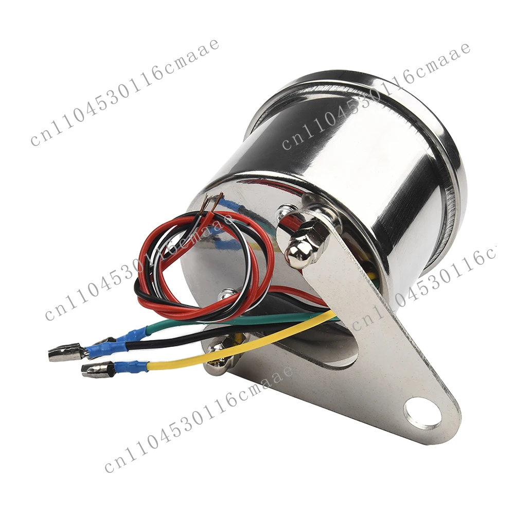 Motorcycle Tachometer 12V DC Backlit Digital Meter 13000 rpm stainless steel housing with mounting bracket for motorcycles
