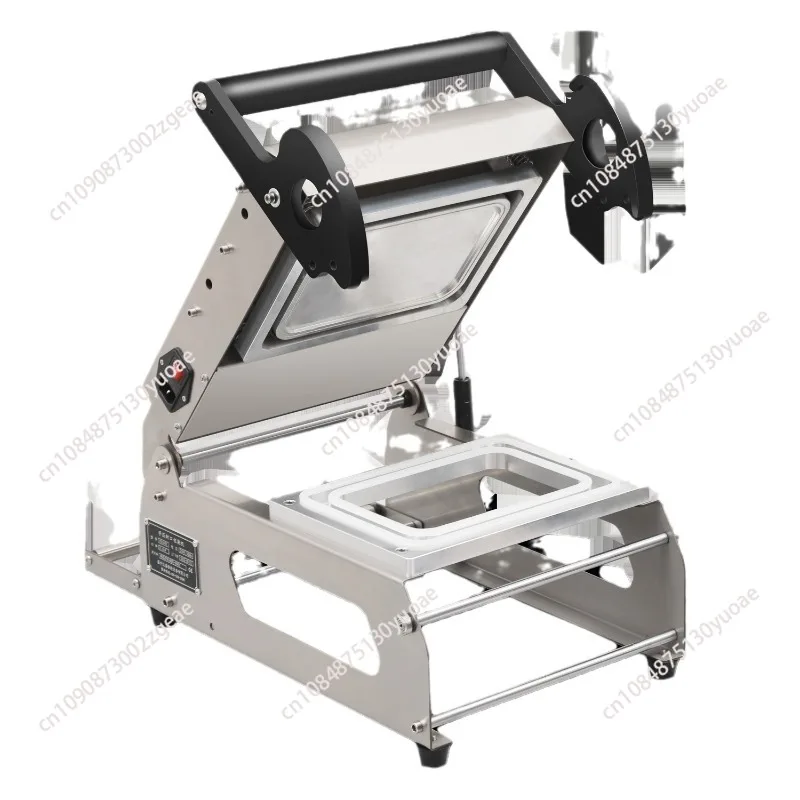 

Portable commercial lock crisper sealing machine, takeaway disposable lunch box, steak deli sealing machine, packaging machine