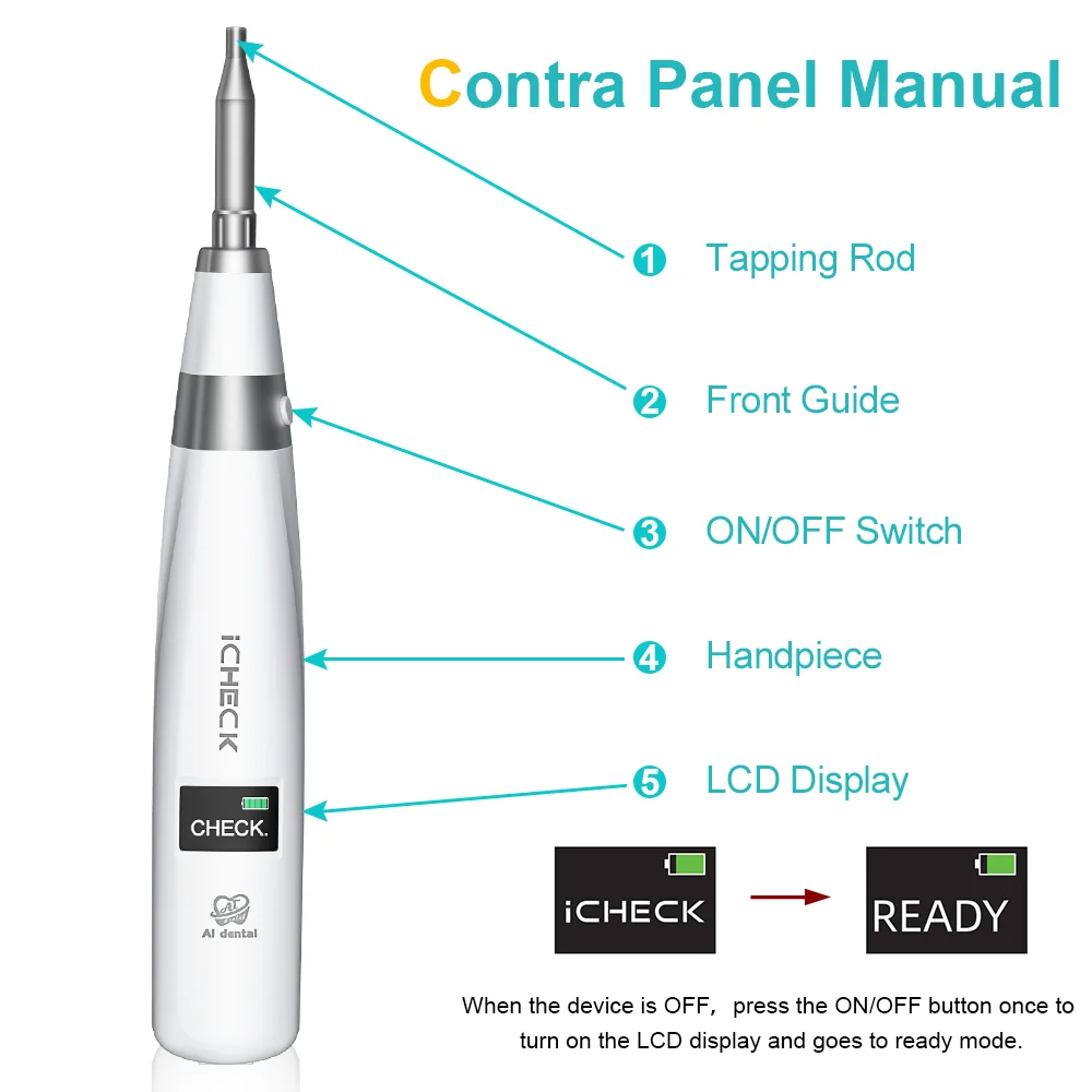 AI-CHECK Dental Implant Stability Meter Implant Monitor Accurate Measuring Implants Stability Resonance Frequency Dentistry Tool