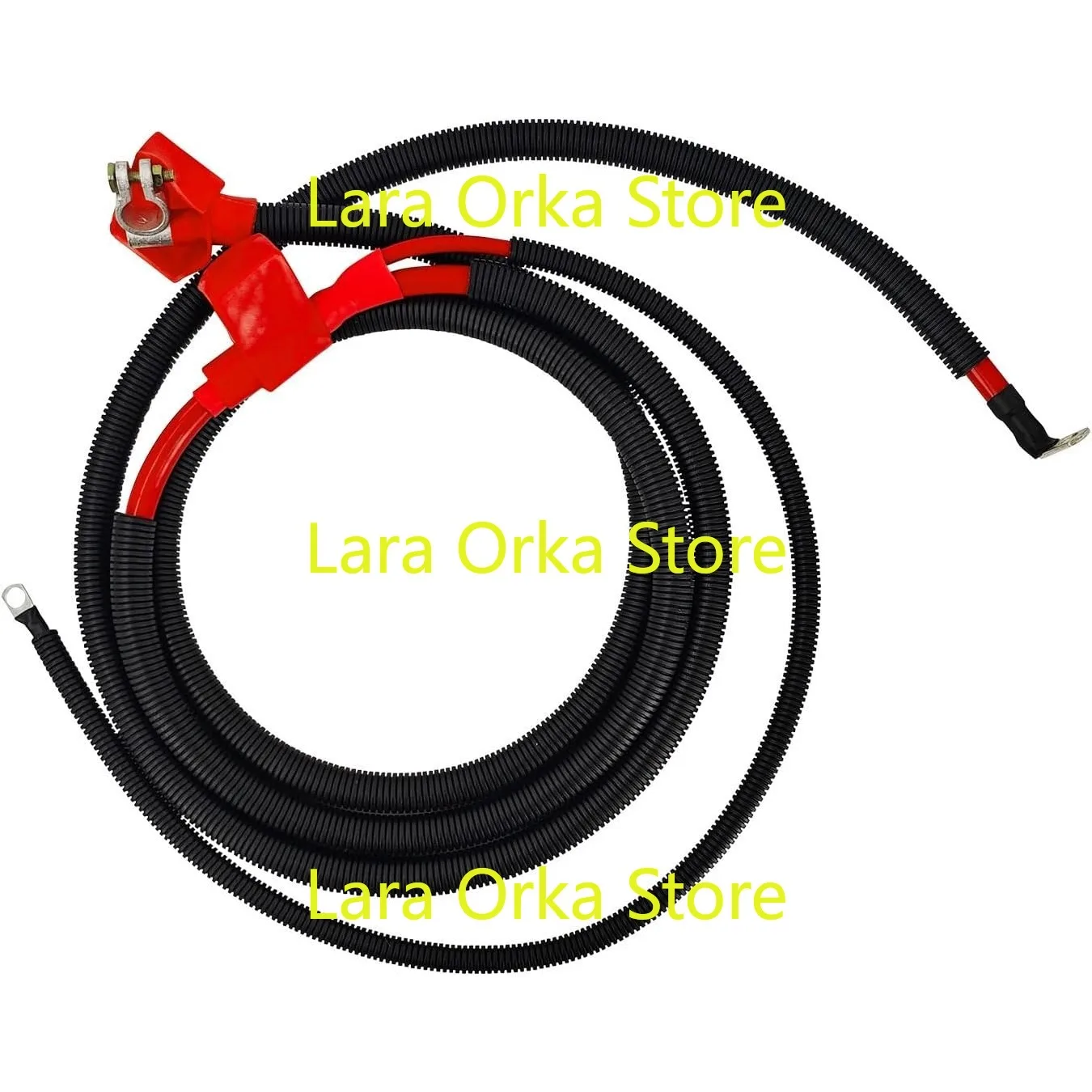 A123-00HP A38-2UHLC A46-2UHC Battery Starter Cable Kit Positive & Negative for 1994-1997 Ford F-250 F-350 F-Super Duty with7.3L