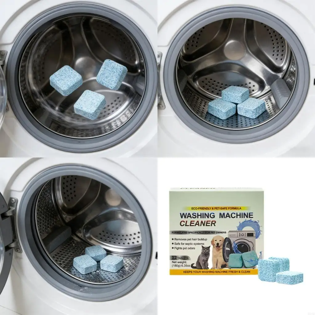 

Очиститель стиральной машины помогает удалить остатки запаха, удаляет накипь и дезодорирует B03E