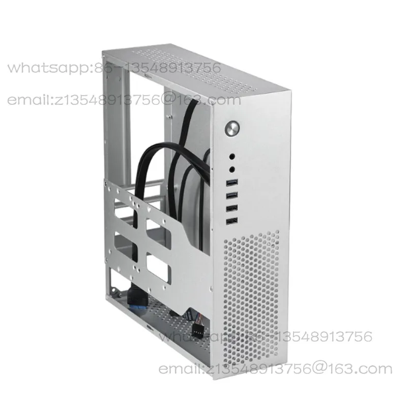 

Новый корпус для компьютера A10 mini, горизонтальный/вертикальный, MATX24*24, для материнских плат, малый форм-фактор 1U, блок питания, 7.3LHTPC.