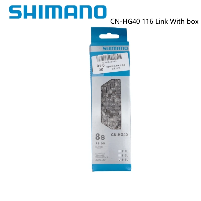 SHIMANO TOURNEY   chain HG40 6/7/8 speed 116 Link CN-HG40 for MTB Mountain Bike Bicycle