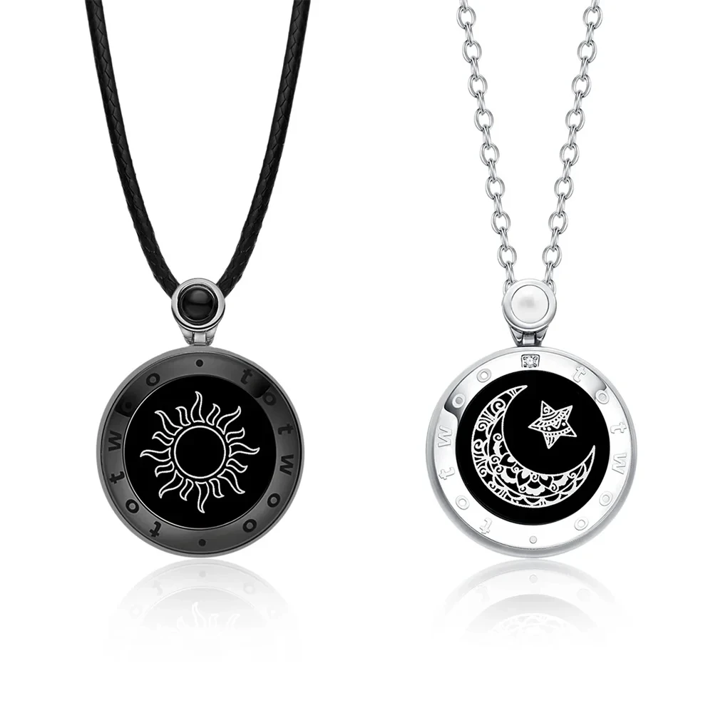 totwoo Long Distance Touch Bracelets Sun and Moon 9