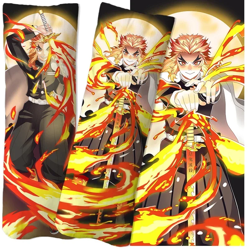 Anime Demon Slayer Agatsuma Zenitsu Dakimakura Pillowcase Cushion Cover Hugging Body Pillow Case Otaku Pillow Cover