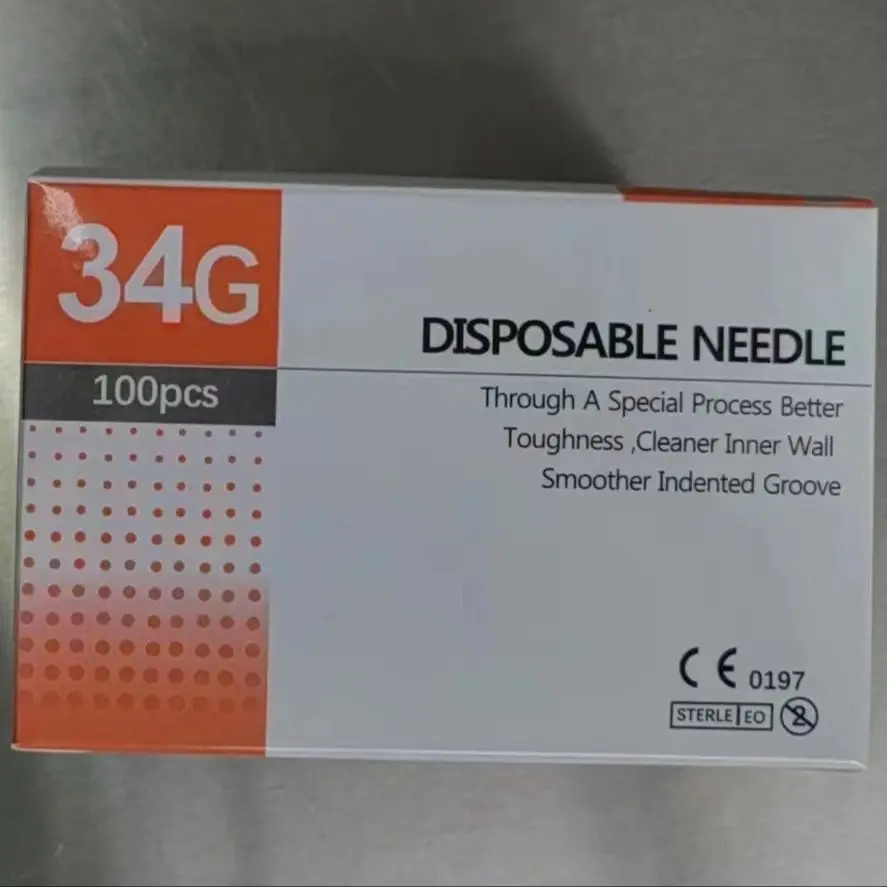 

Disposable Needle 34G 1.5mm 2.5mm 4mm 6mm 13mm Hand Tool Parts Needle