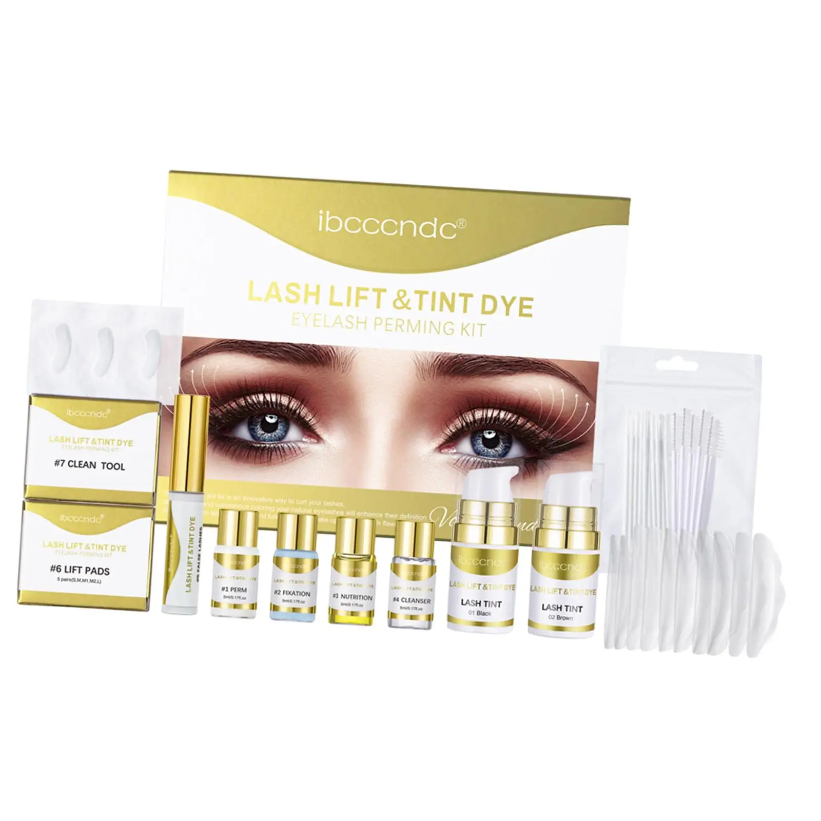 

Perming Eyelash Lamination Kits, Professional Eyelash Lifting Extensions