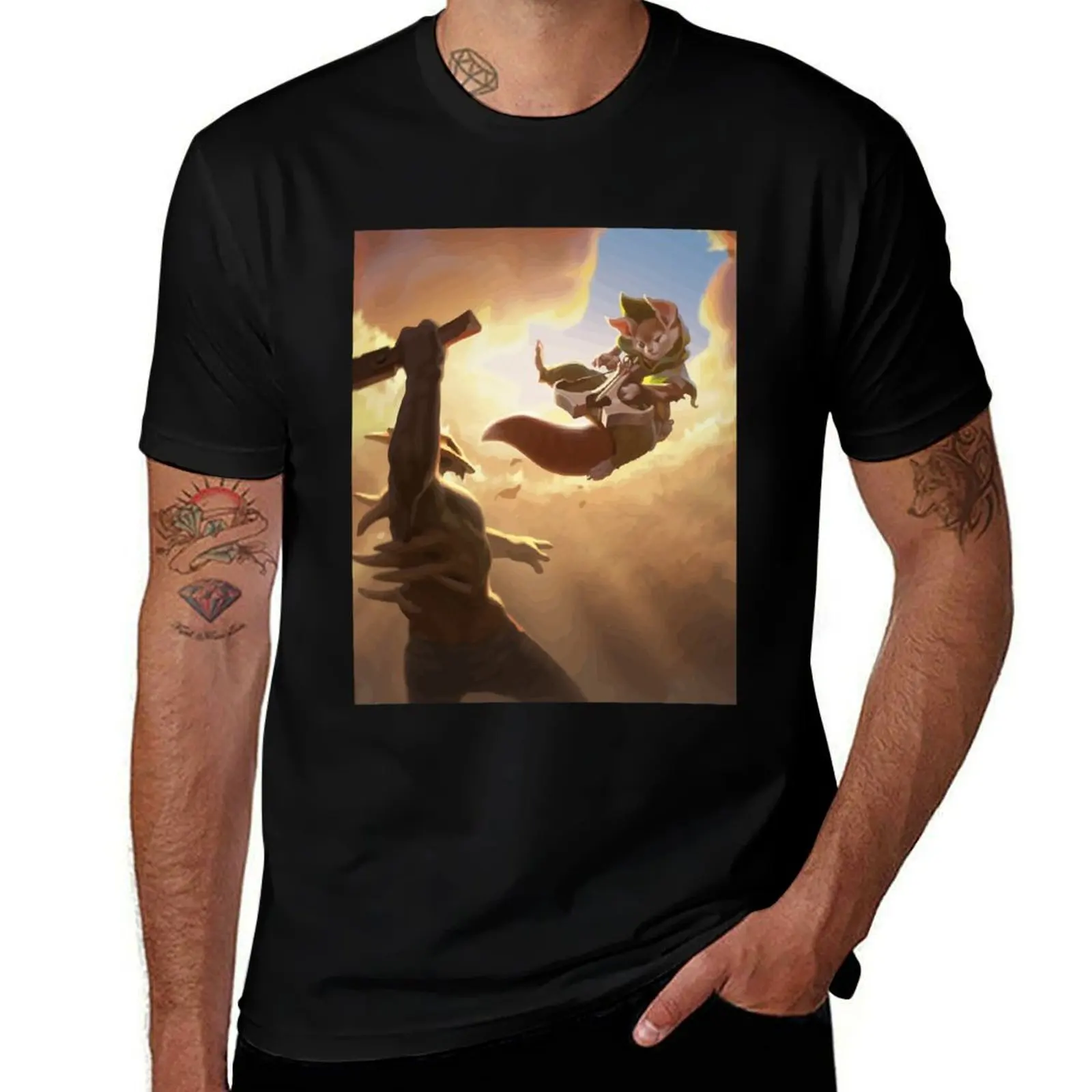 Graphic Heroes Dota 2 Heroes Hoodwink Graphic T-Shirt g man t shirts for men t shirt for man 100 percent cotton T-Shirt