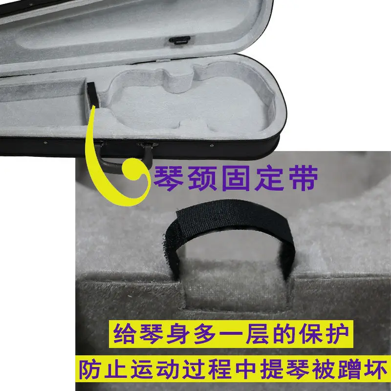 Small Bag Violin Case Pouch Backpack Travel Pouch Shoulder Bag Case Lightweight Waterproof Professional Musical Instrument