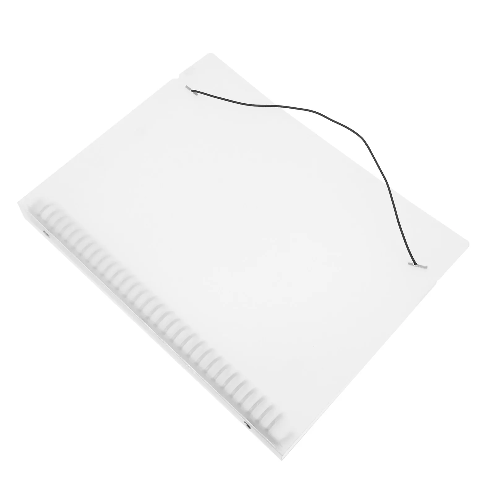 

Exquisitely Crafted PP Translucent Handbook Protector Notepad Cover Binder Shell Journal Book Case Refillable Planner Diary