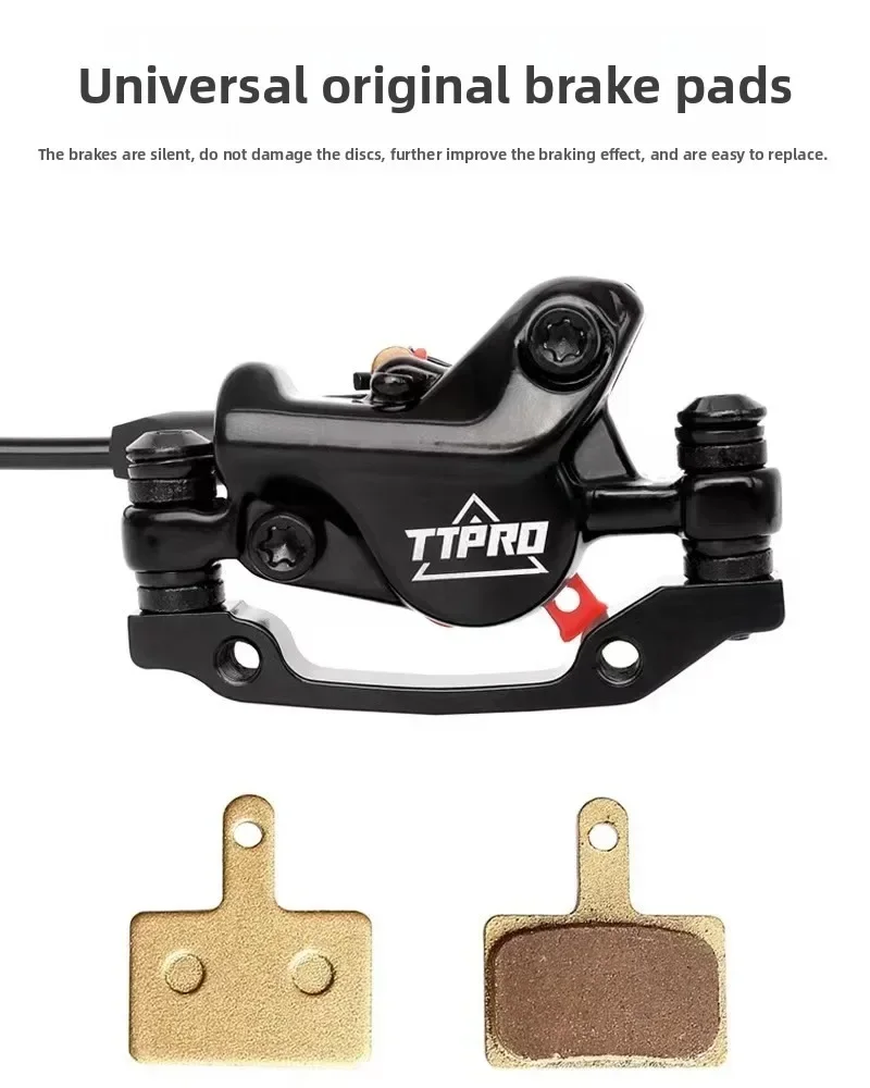 TTPRO Doppelkolben-Mountainbike-Hydraulikscheibenbremse MT200, Hydraulikbremse für MTB, Fahrradzubehör – Detail 12