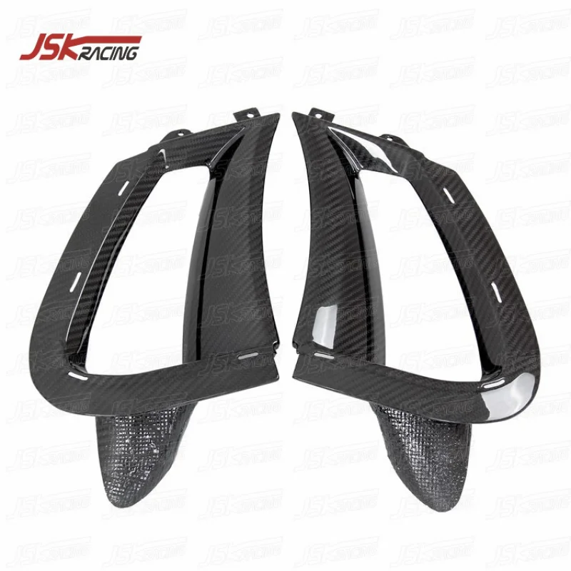 

CARBON FIBER FRONT BUMPER SIDE VENTS AIR VENT For 2017-2019 MCLAREN 720S