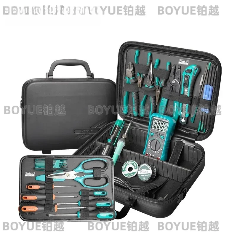 Electrician Multimeter Testing Kit Screwdriver Set Household Soldering Iron Welding Tool Group for Maintenance and Repair